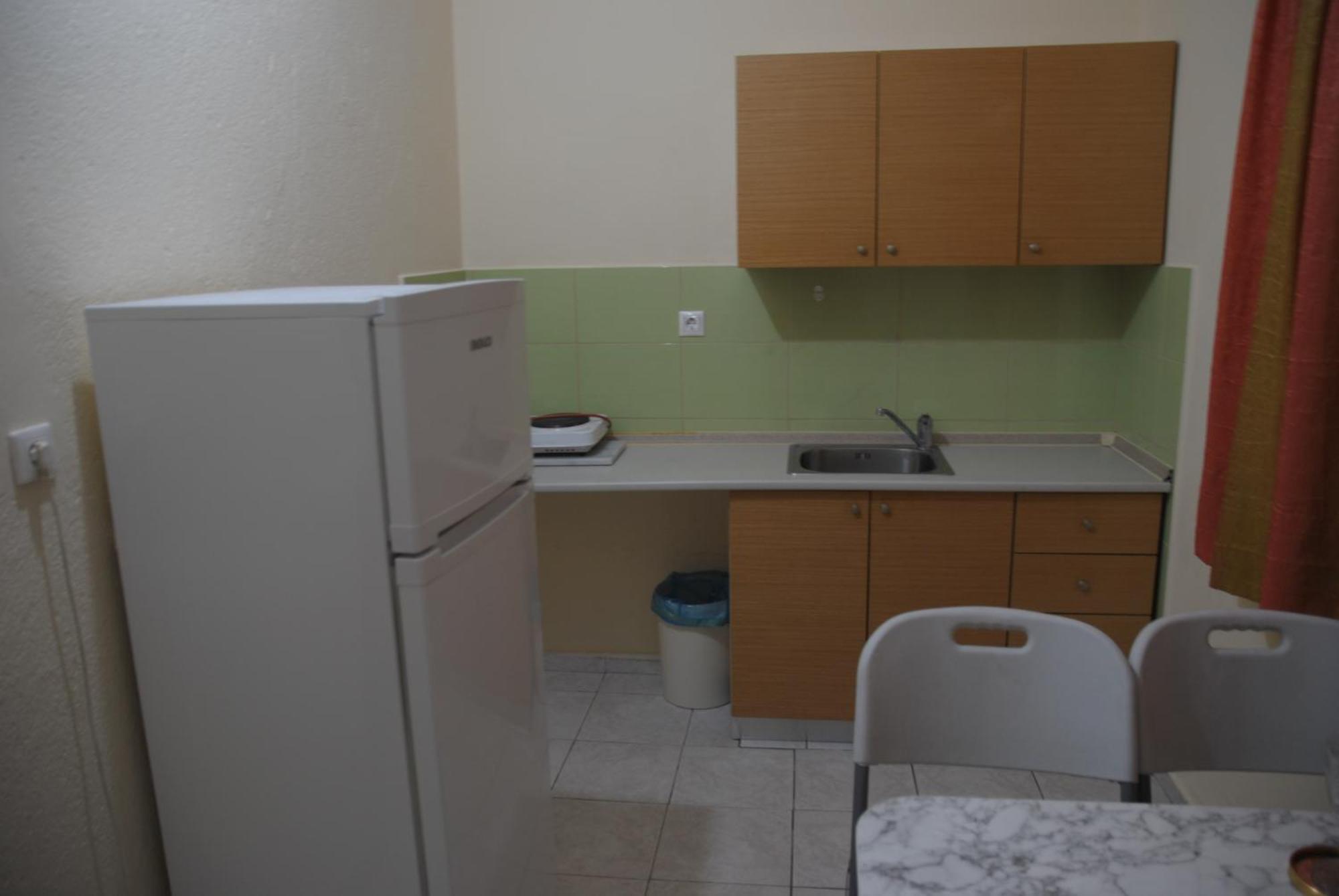 Light Blue Paralia Apartments Exterior photo